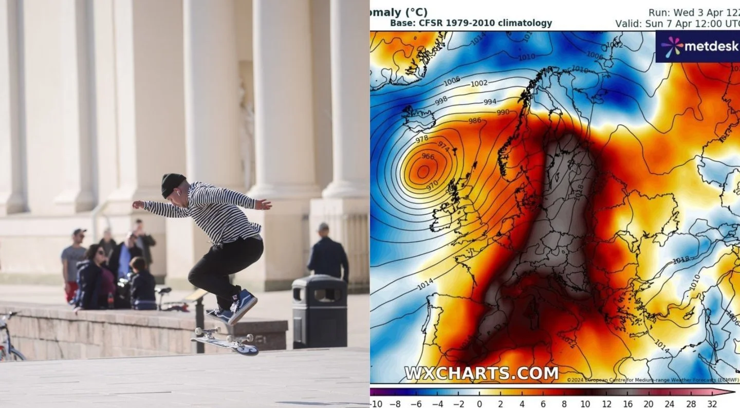 Sinoptikai perspėja – Europą užgrius karščio banga: šilumos porcija klius ir Lietuvai