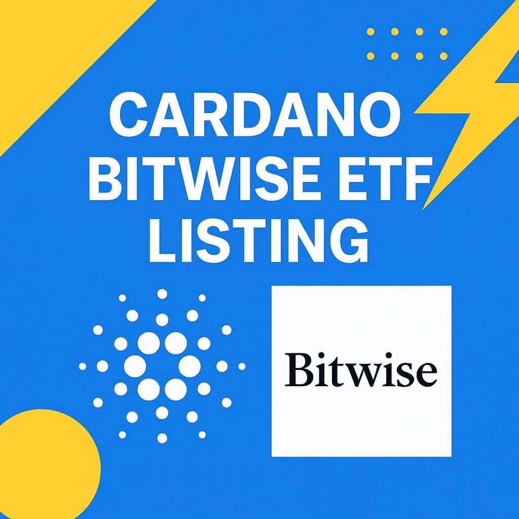 Ar „Bitwise“ ETF sąrašas paskatins ADA?