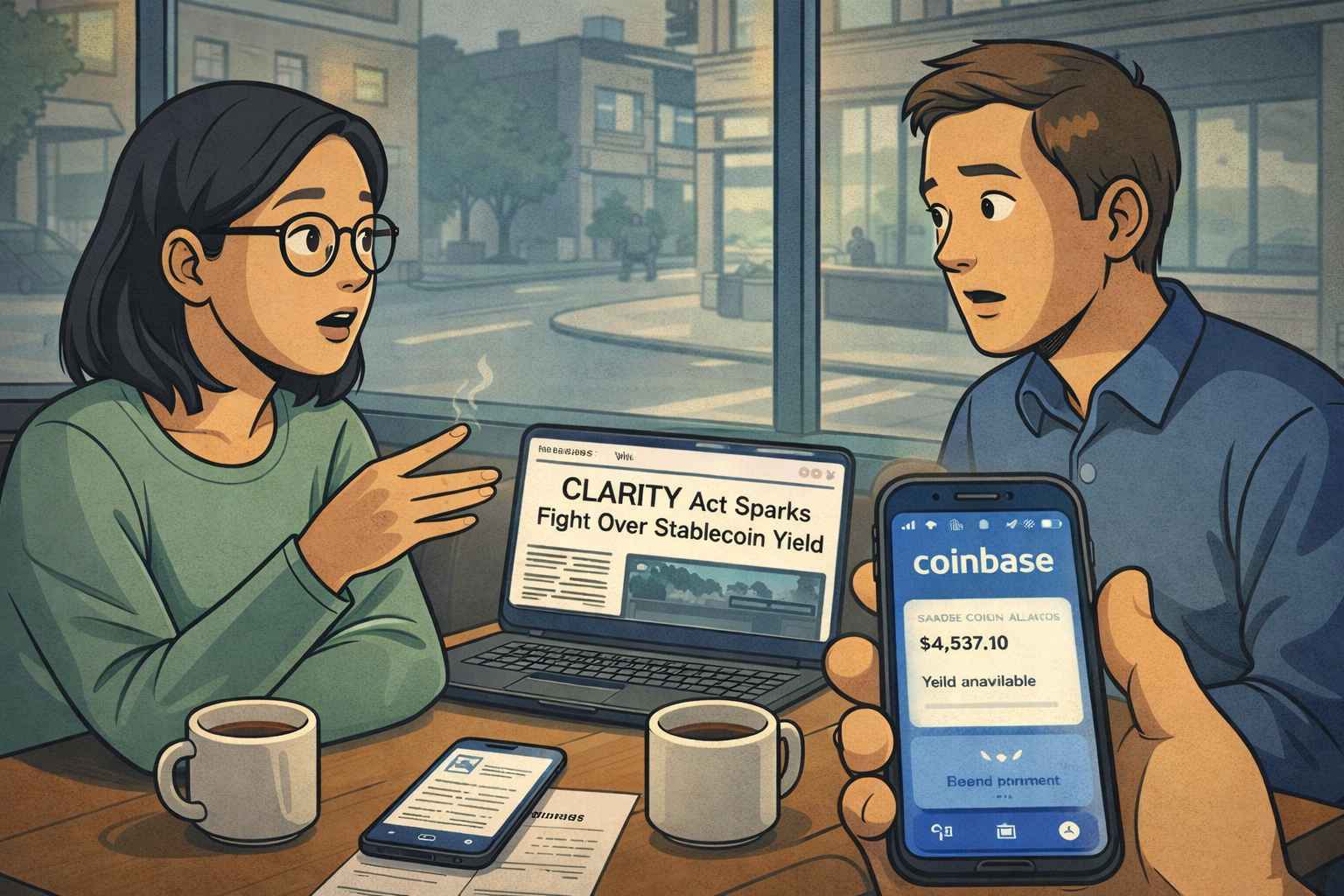 CLARITY Act Sparks kovoja dėl stabilių monetų pajamingumo ir jūsų dolerių